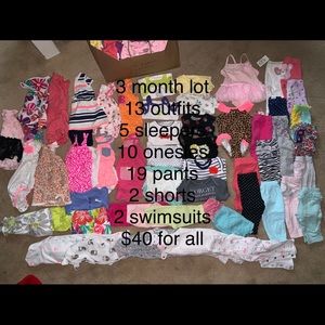 3 month girl clothes